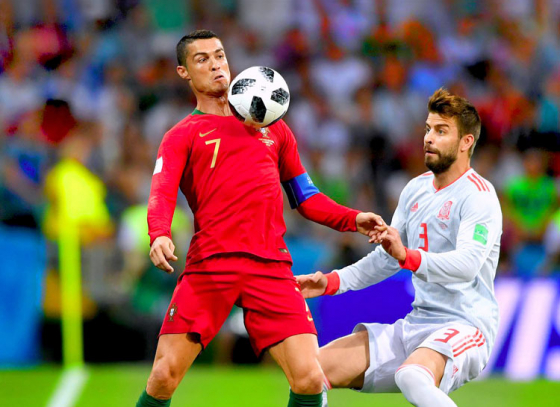 Ronaldo keeps Spain at bay with a spectacular hattrick