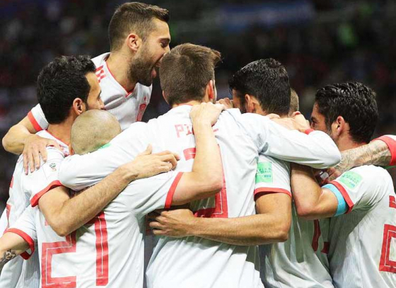 Lady luck on Spain’s side as they get past Iran