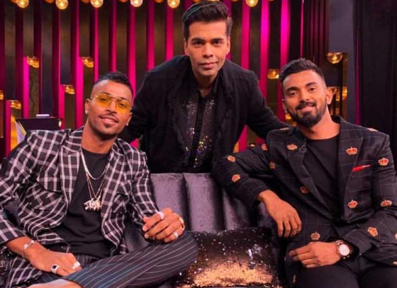 BCCI show cast Hardik Pandya and KL Rahul