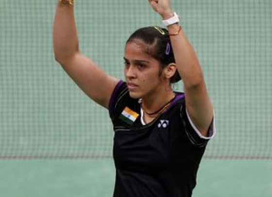 Saina becomes first Indian shuttler to reach Olympics semis