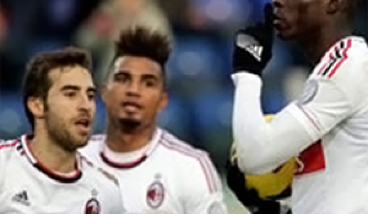 Supercharged Balotelli demolishes Barca as AC Milan wins 2-0