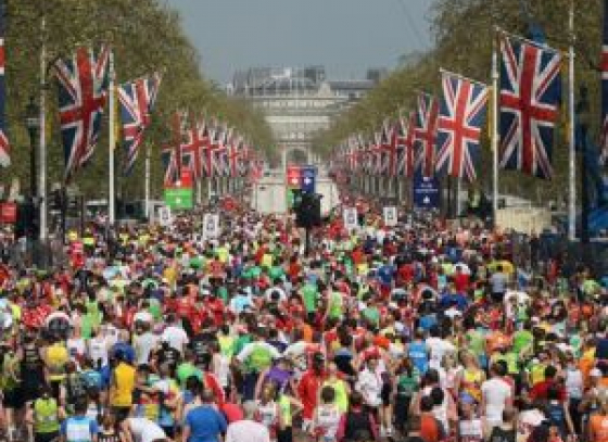 Will the London Marathon commence on Sunday?