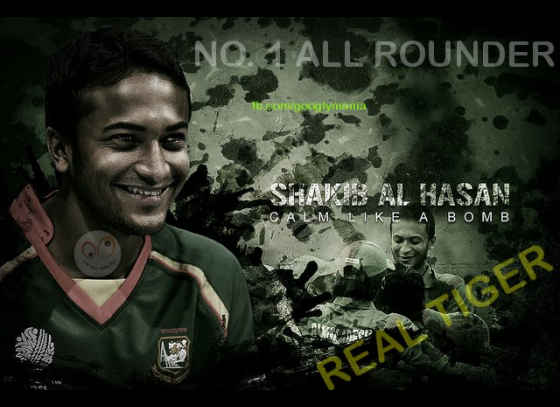 Shakib Al Hasan - Number 1 Allrounder