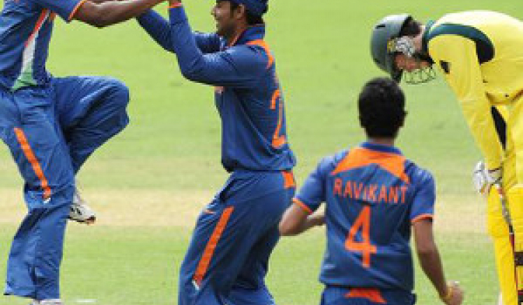 India trounced Australia by seven wickets in the U-19 International Series