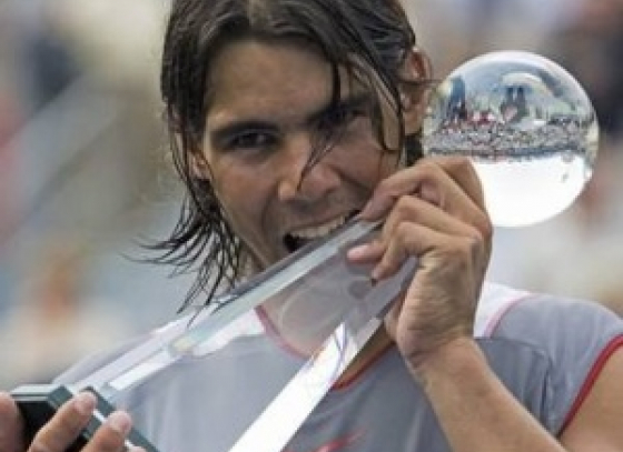 Rafael Nadal routed Milos Raonic to capture the ATP Montreal Masters