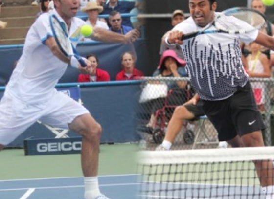 US Open men's doubles: Leander Paes & Radek Stepanek crashed into the semifinals