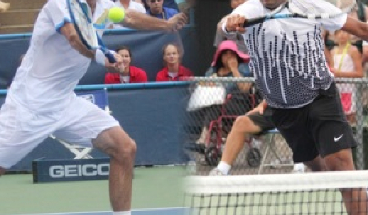 US Open men's doubles: Leander Paes & Radek Stepanek crashed into the semifinals