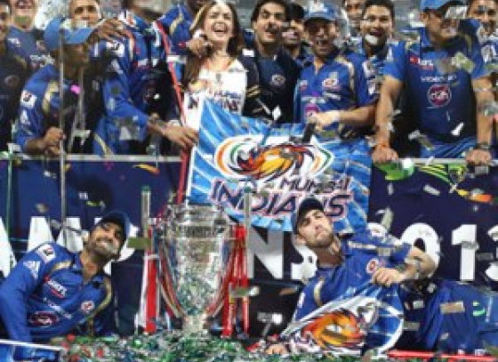 Mumbai Indians rejoiced over Rajasthan Royals by 33 runs in CLT20 2013 Final