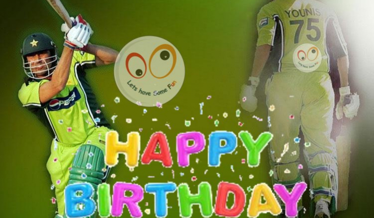 Happy Birthday Younis Khan