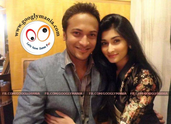 How many likes for beautiful couple, Shakib Al Hasan