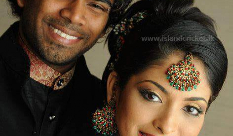 Lasith Malinga & His Wife