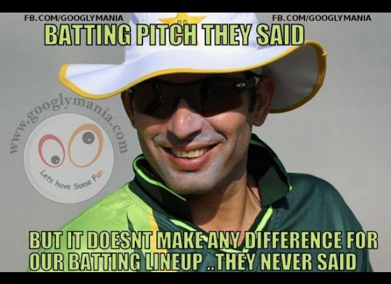 Pakistan fans trolled by Pakistan Batsman