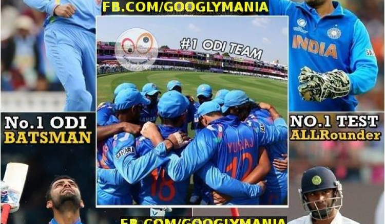 Indian Cricket Team, Truly No. 1 Team