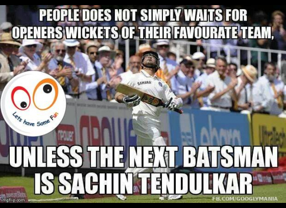 Sachin Tendulkar effects, Indian openers kindly bear for last time