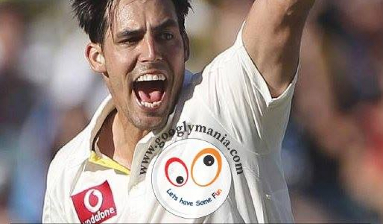 Mitchell Johnson (57 / 4) destroyed England with fiery pace spell