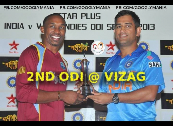 Who will win 2ND ODI between India & West Indies ?