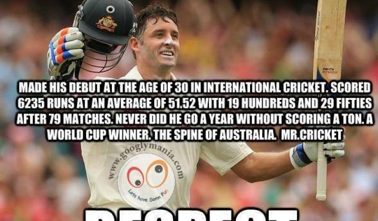 Michael Hussey - Mr. Cricket