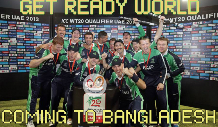 Ireland is coming to Bangladesh for T20 Cricket World Cup