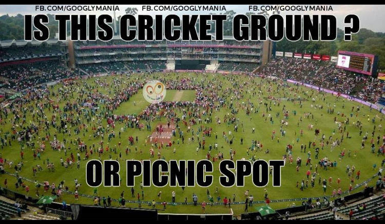 Is this cricket ground or picnic spot ?