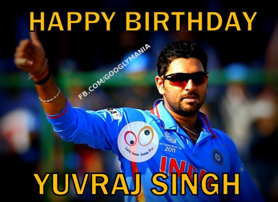 Happy B'thday Yuvraj Singh