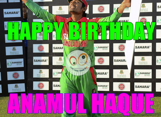 Happy Birthday Anamul Haque