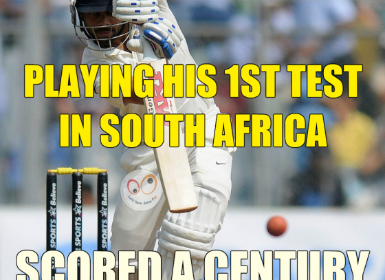 Virat Kohli Scored a Century in South Africa