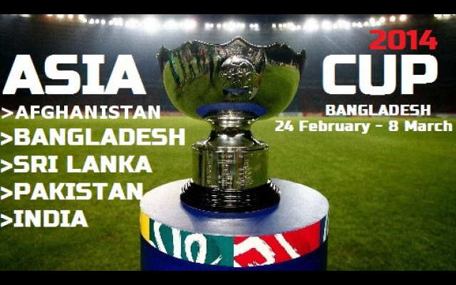 Asia Cup Schedule - 2014 - Googly Mania