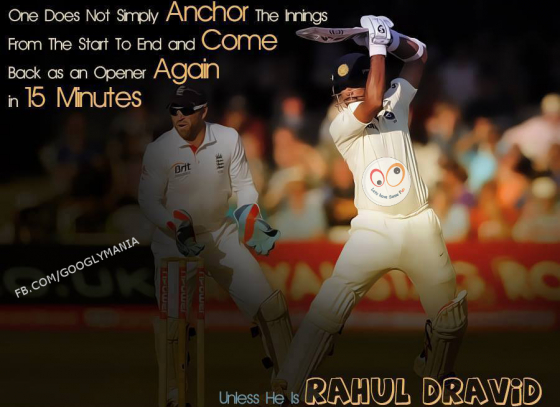 Rahul Dravid - The Great Indian Wall