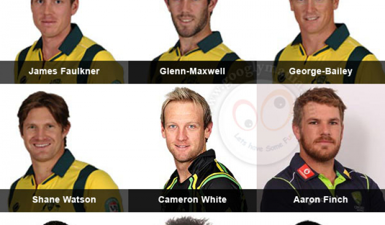 Australia Final Team for T20 World Cup 2014