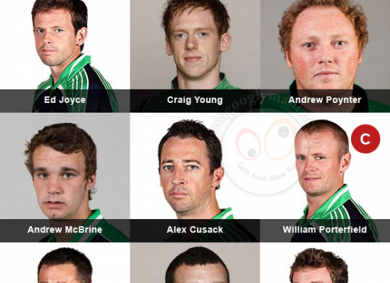 Ireland Final Team for T20 World Cup 2014