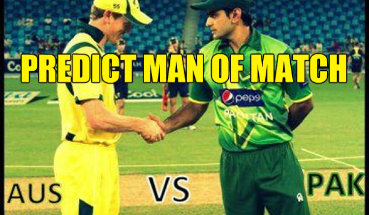 Predict Man of Match, Pakistan Vs Australia