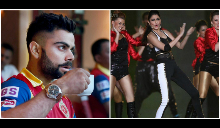 Kohli enjoys Anushka's performance at IPL opener