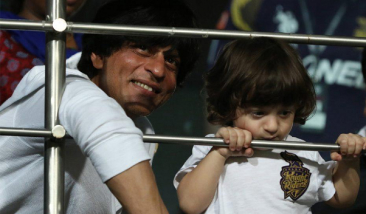 SRK happy to bring kids to IPL, introduces AbRam to Kolkata