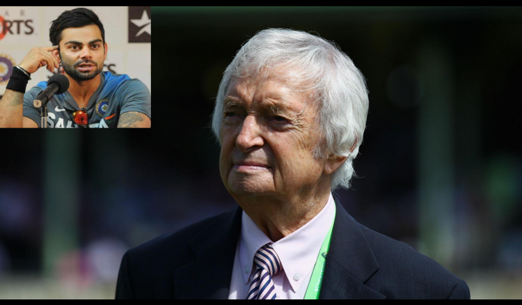 You could recognise Benaud from his voice: Kohli