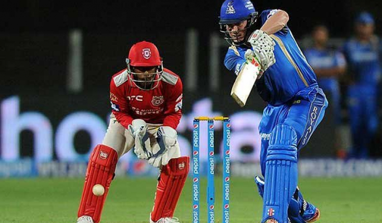 Rajasthan Royals post 162/7 against Kings XI Punjab in IPL