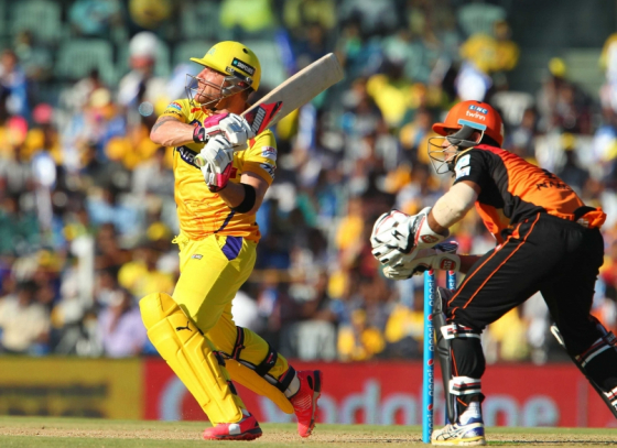 McCullum blasts unbeaten 100 to help CSK post 209/4 vs SRH