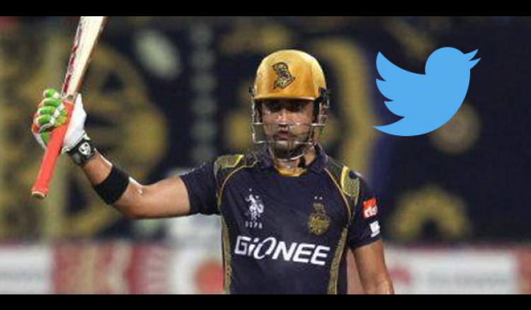 Twitterati hails Gautam Gambhir's 25th IPL fifty