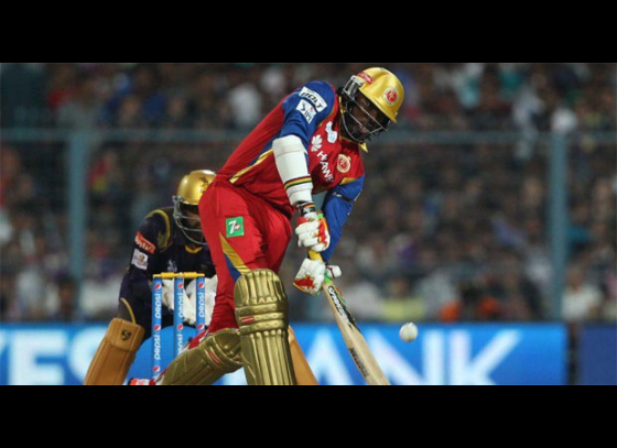 Gayle storm shapes Royal Challengers' victory over Knight Riders