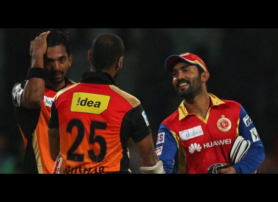 Easy win for Sunrisers over Royal Challengers