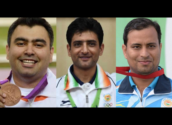 Indian trio qualify for final round in shooting World Cup