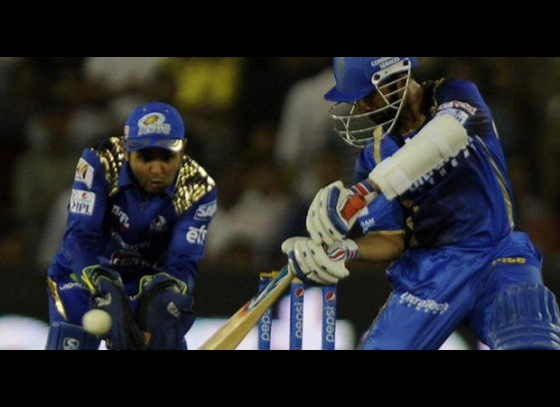 Mumbai Indians post challenging 164/5 against Rajasthan Royals