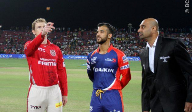 Kings XI opt to bat against Daredevils