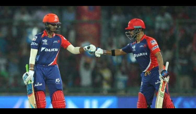 Daredevils post 190/4 against Mumbai Indians