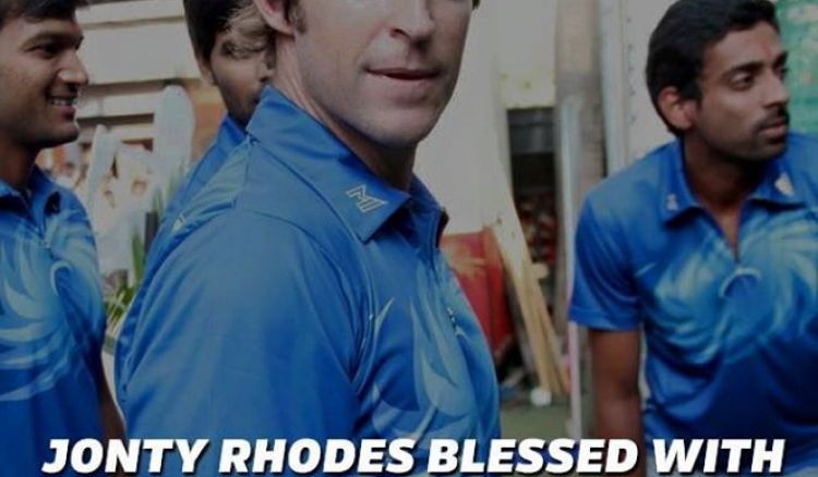 Jonty Rhodes names new born baby girl India