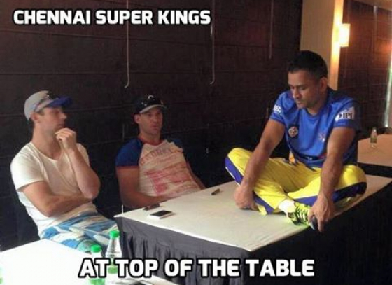 CSK conquer Kings XI Punjab to reach top in IPL