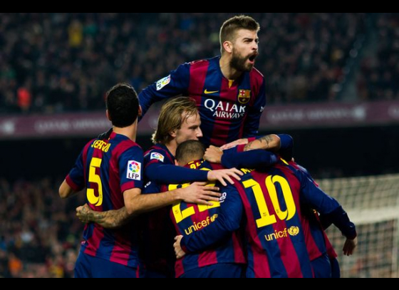 Big wins for Barcelona and Atletico in La Liga