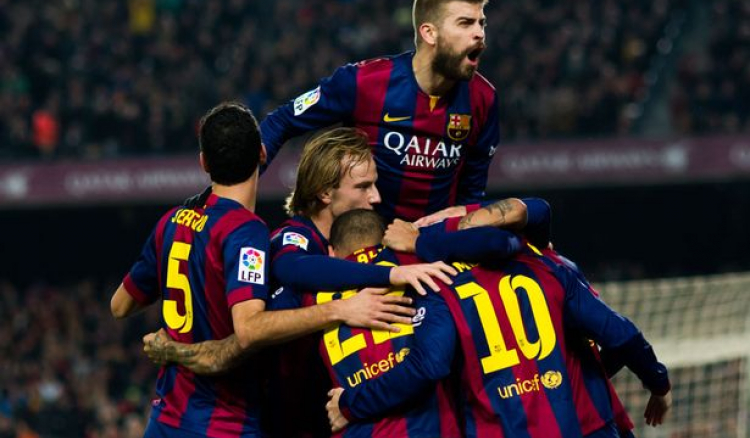 Big wins for Barcelona and Atletico in La Liga