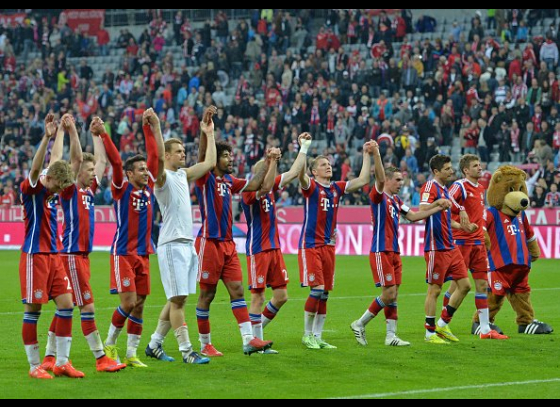 Bayern Munich lift their 25th Bundesliga title