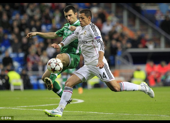 I enjoy playing for Real Madrid: Hernandez