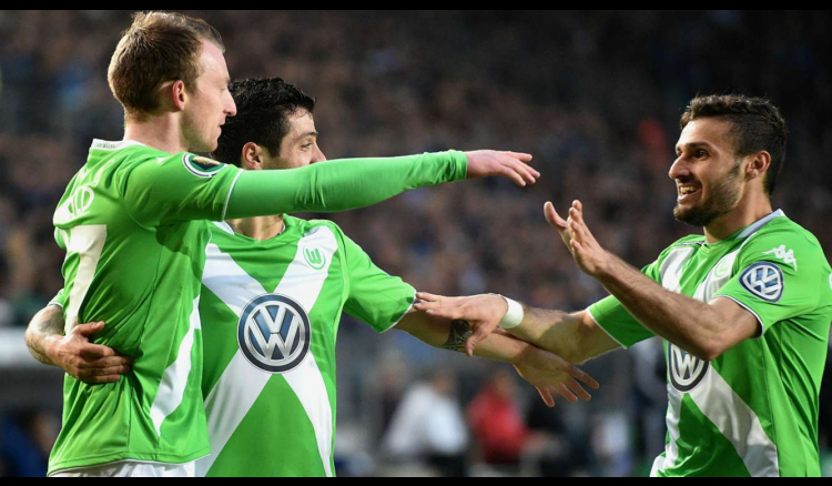 Wolfsburg crush Bielefeld 4-0, face Dortmund in final